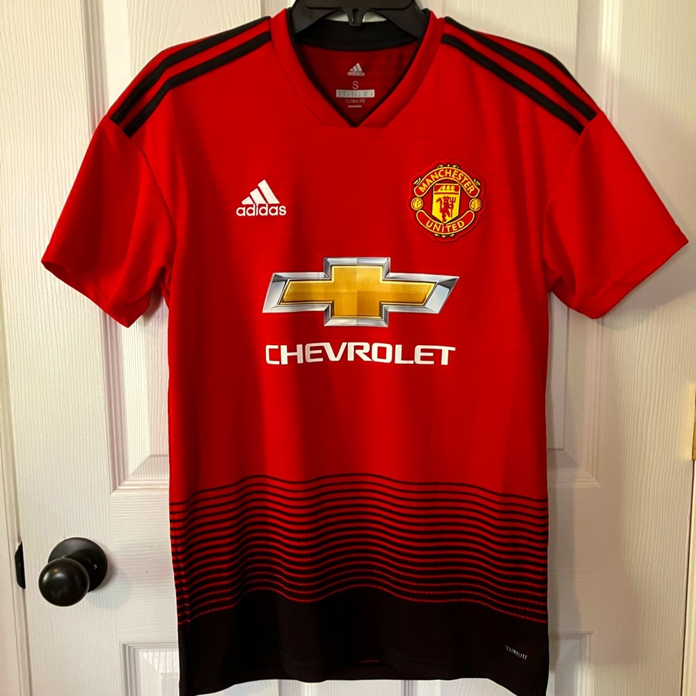 Manchester United Home Kit Top Sz S